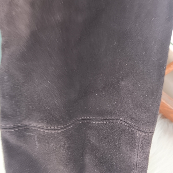 STUART WEITZMAN Jocey Suede Over-the-Knee Boot BROWN LOWLAND 7M/ww53743 - Picture 6 of 7